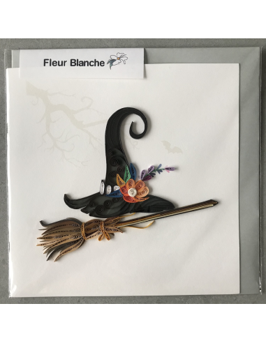 Card Design Witches Hat