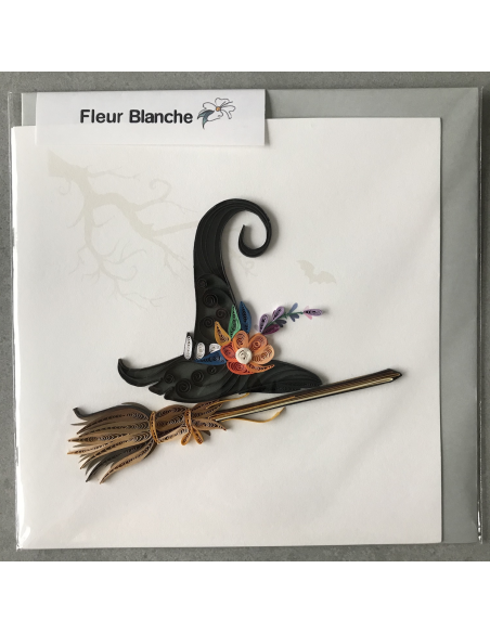 Card Design Witches Hat