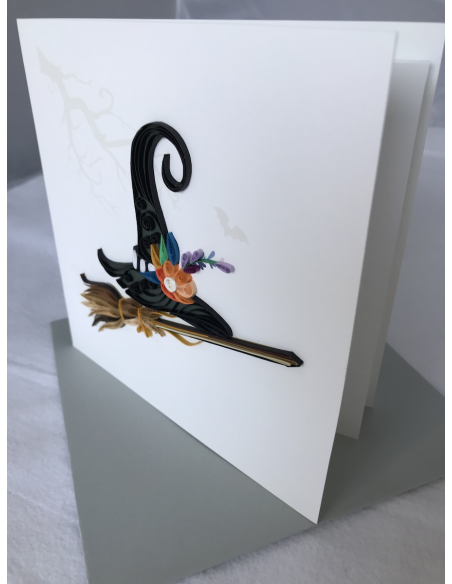 Card Design Witches Hat