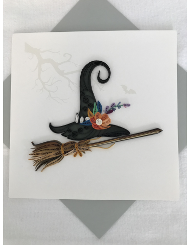 Card Design Witches Hat