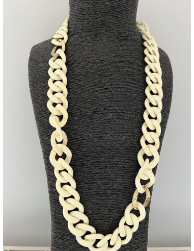 Fantasy ivory and gold necklace