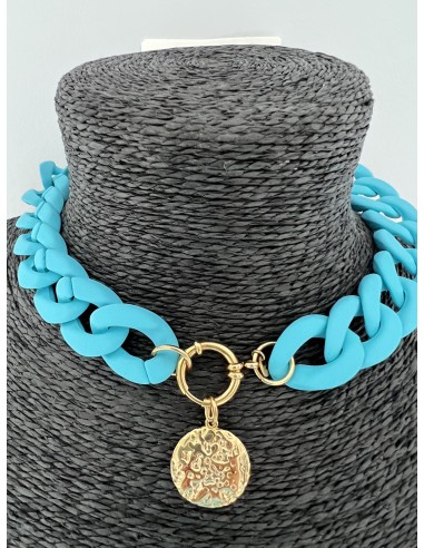Fantasy choker necklace turquoise