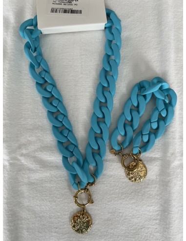 Fantasy choker necklace turquoise
