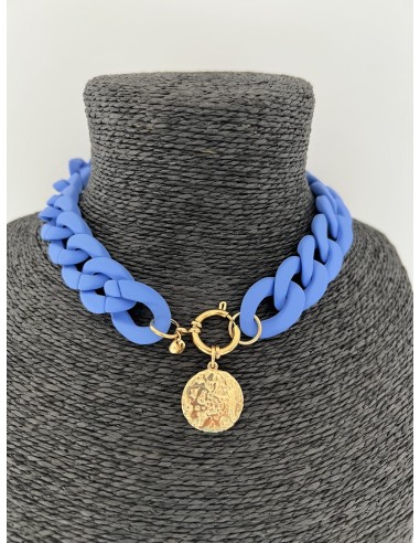 Fantasy choker necklace blue