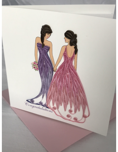 Card Design Marriage - 2 Women