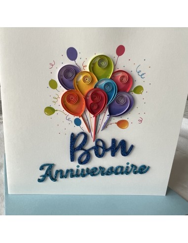 Card Design Happy Birthday Balloons