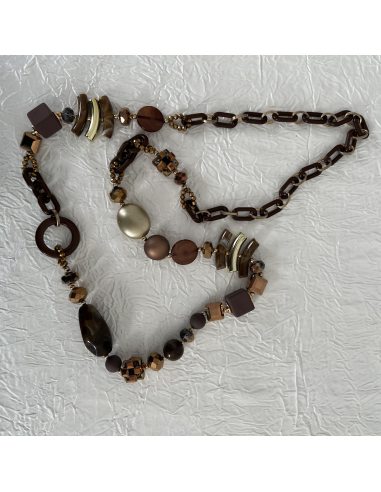 Fancy dark brown Necklace